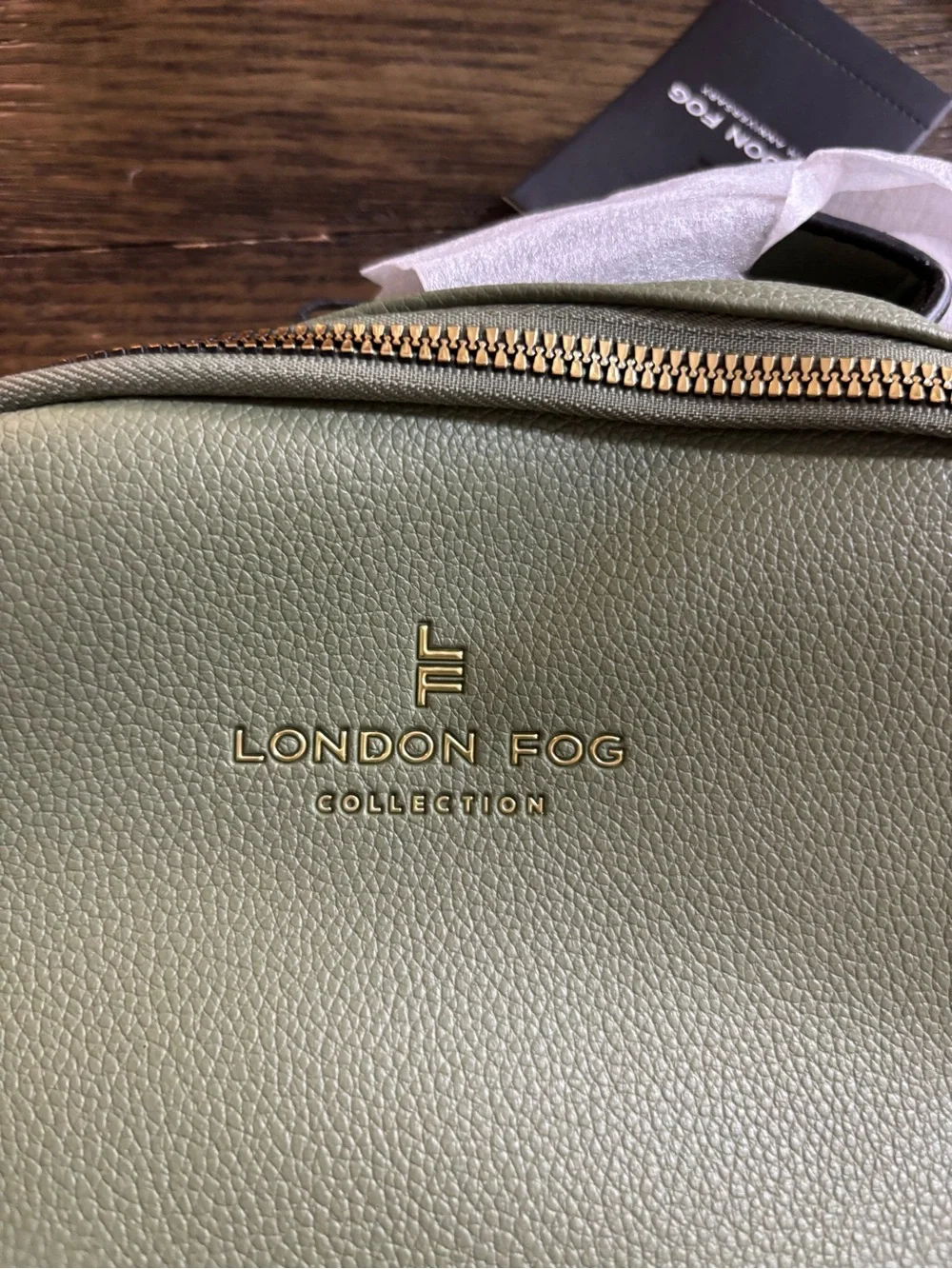 London Fog Olive Green Backpack